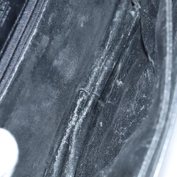 LOEWE Anagram Shoulder Bag Leather Black Auth - Picture 14 of 16